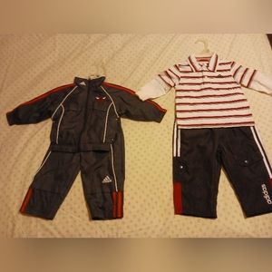 ❤️ Red Adidas Bulls Sets 🖤